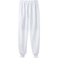 住商モンブラン MONTBLANC（モンブラン） パンツ 兼用 エコ 裾フライス 白 L 7-481 1枚（直送品）