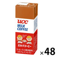 UCC上島珈琲 UCC ミルクコーヒー AB200ml 503846 1セット（48本）