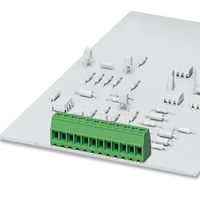 フエニックス・コンタクト（PHOENIX CONTACT） プリント基板用端子台 ねじ接続式 極数10 EMKDS 1