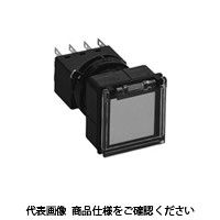 IDEC フラッシュシルエットLWシリーズ 照光押ボタンスイッチ 正角形 ピュアホワイト LW7GLーM1C72PW 1個（直送品）