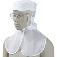 住商モンブラン MONTBLANC（モンブラン） 頭巾帽子 兼用 白/エコ ベージュ M 9-1059 1枚（直送品）