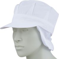 「現場のチカラ」天メッシュ八角帽子たれ付 兼用 フリー　A9-1061　住商モンブラン