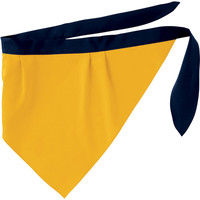 住商モンブラン MONTBLANC（モンブラン） 三角巾 兼用 黄/紺 フリー 9-202（直送品）