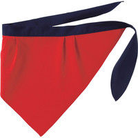 住商モンブラン MONTBLANC（モンブラン） 三角巾 兼用 赤/紺 フリー 9-204（直送品）
