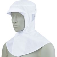 住商モンブラン MONTBLANC（モンブラン） 吸汗頭巾帽子 兼用 白 フリー 9-923 1枚（直送品）