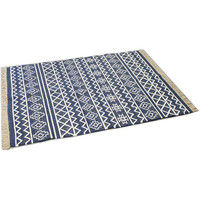 ジャーナルスタンダードファニチャー SONORA RUG ソノラ ラグ 幅2170×奥行1370mm ネイビー 1枚（直送品）