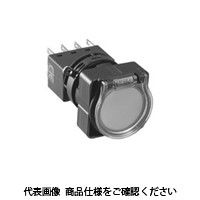 IDEC フラッシュシルエットLWシリーズ 照光押ボタンスイッチ 丸形 青 LW6GLーA1C64S 1個（直送品）