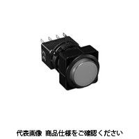 IDEC フラッシュシルエットLWシリーズ 照光押ボタンスイッチ 丸形 青 LW6LーM2C23VS 1個（直送品）