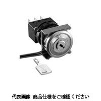 IDEC フラッシュシルエットLWシリーズ リング照光鍵付セレクタスイッチ 鍵操作形 3ノッチ 緑 LW6MJー31C24MGGG 1個（直送品）