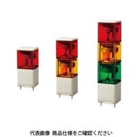 パトライト LED小型積層回転灯 KESー202ーRR KES-202-RR 1台（直送品）