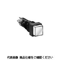 IDEC φ10 A1シリーズ 照光押ボタンスイッチ 正角形 緑 AL1QーM11G 1セット(4個)（直送品）