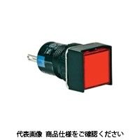 IDEC φ16 A6シリーズ 表示灯 正角形 青 AL6QーP4PS 1セット(3個)（直送品）