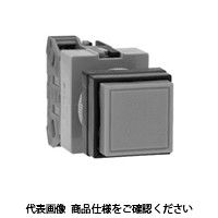 IDEC φ22 TWシリーズ 押ボタンスイッチ 正角突形 青 AOQW211S 1セット(2個)（直送品）