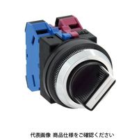 IDEC φ30 TWNシリーズ セレクタスイッチ 矢形ハンドル 2ノッチ 黒 ASN2220N 1セット(2個)（直送品）