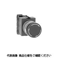 IDEC φ22 TWシリーズ 押ボタンスイッチ 中形プッシュロックターンリセット 黄 AVW310Y 1セット(2個)（直送品）