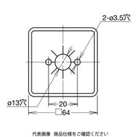 IDEC 銘板 CQ形 切 入 CQーJ31 1セット(6個)（直送品）