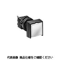 IDEC φ16 H6シリーズ 押ボタンスイッチ 正角形 平形 赤 HA2BーA1C2VR 1セット(2個)（直送品）