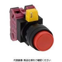 IDEC φ22 HWシリーズ 押ボタンスイッチ 突形 赤 HW1BーA202R 1セット(2個)（直送品）