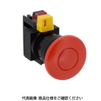IDEC φ22 HWシリーズ 押ボタンスイッチ 大形 赤 HW1BーA401R 1セット(2個)（直送品）