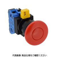 IDEC φ22 HWシリーズ 押ボタンスイッチ 大形 赤 HW1BーM410R 1セット(4個)（直送品）