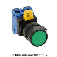 IDEC φ22 HWシリーズ セレクタ押ボタンスイッチ 緑 HW1Rー2A11G 1セット(2個)（直送品）