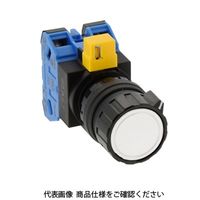 IDEC φ22 HWシリーズ セレクタ押ボタンスイッチ 白 HW1Rー2A11W 1セット(2個)（直送品）