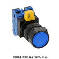 IDEC φ22 HWシリーズ セレクタ押ボタンスイッチ 青 HW1Rー2A20S 1セット(2個)（直送品）