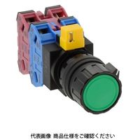 IDEC φ22 HWシリーズ セレクタ押ボタンスイッチ 緑 HW1Rー2D20G 1セット(2個)（直送品）