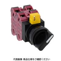 IDEC φ22 HWシリーズ セレクタスイッチ 黒 HW1Sー3T04 1セット(2個)（直送品）