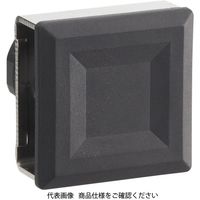 IDEC LBシリーズフラッシュベゼル専用 取付穴プラグ 黒 LB9ZーBS7 1セット(9個)（直送品）
