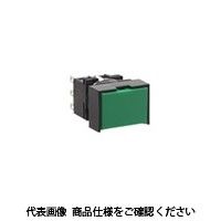 IDEC φ16 LBシリーズ 押ボタンスイッチ 長角形 緑 LB4BーM1T2G 1セット(3個)（直送品）