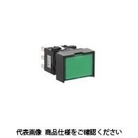 IDEC φ16 LBシリーズ 照光押ボタンスイッチ 長角形 緑 LB4LーM1T11G 1セット(2個)（直送品）