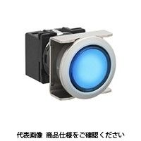 IDEC フラッシュシルエットLBシリーズ 表示灯 丸形 青 LB6MPー1T04WS 1セット(2個)（直送品）