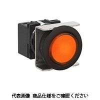 IDEC フラッシュシルエットLBシリーズ 表示灯 丸形 アンバー LB6Pー1T04WA 1セット(2個)（直送品）