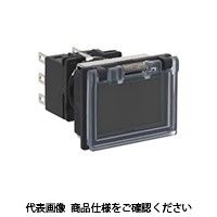 IDEC フラッシュシルエットLBシリーズ 押ボタンスイッチ 長角形 黒 LB8GBーM1T3LB 1セット(2個)（直送品）