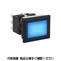 IDEC フラッシュシルエットLBシリーズ 照光押ボタンスイッチ 長角形 青 LB8LーM1T11WS 1セット(2個)（直送品）