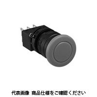 IDEC φ22 LWシリーズ 押ボタンスイッチ 大形 青 LW1BーA3C1VLS 1セット(2個)（直送品）