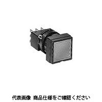 IDEC φ22 LWシリーズ 押ボタンスイッチ 正角形 赤 LW2BーA1C1LR 1セット(2個)（直送品）