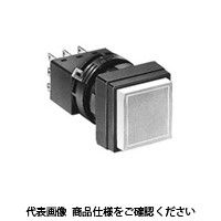 IDEC φ22 LWシリーズ 押ボタンスイッチ 正角形 赤 LW2BーA2C1VR 1セット(2個)（直送品）