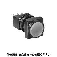 IDEC φ22 LWシリーズ 押ボタンスイッチ 角丸形 緑 LW3BーA1C5LG 1セット(2個)（直送品）