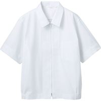 住商モンブラン MONTBLANC（モンブラン） ジャンパー 兼用 半袖 白 3L 8-712 1枚（直送品）