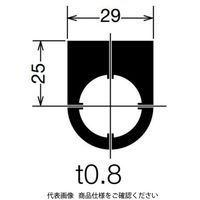 IDEC 銘板 黒地 NWALー0 1セット(10個)（直送品）