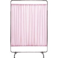 マイスコ衝立G（独立）H1600mm ピンク 20-4520-0603 松吉医科器械（直送品）