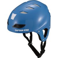 パール金属 キャプテンスタッグ CS スポーツヘルメットEX キッズ イヤーガード付 ライトブルー US-3208（直送品）