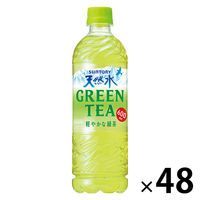 サントリーフーズ 天然水 GREEN TEA（グリーンティー） 600ml 1セット（48本）