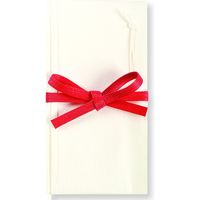 古川紙工 麗か祝い袋 花結び 純白 VKU4 1セット（3袋）