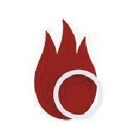 ミヅシマ工業 ミヅシマ ダストハウスLE用アイコン #A もえるゴミ 2101051 1枚 478-9181（直送品）