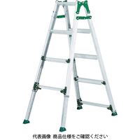 アルインコ 高段差用伸縮脚付きはしご兼用脚立 天板高さ1.00~1.44m(長わく)・0.70~1.00m(短わく) PRH0912FX 1台（直送品）