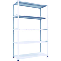 トラスコ中山 TRUSCO 軽量150型中棚ボルトレス棚 W1500XD600XH2400 5段 TLA85L-15 1台(1個)（直送品）