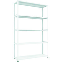 トラスコ中山 TRUSCO 軽量150型中棚ボルトレス棚 W1500XD450XH2400 5段 TLA85S-15 1台(1個)（直送品）